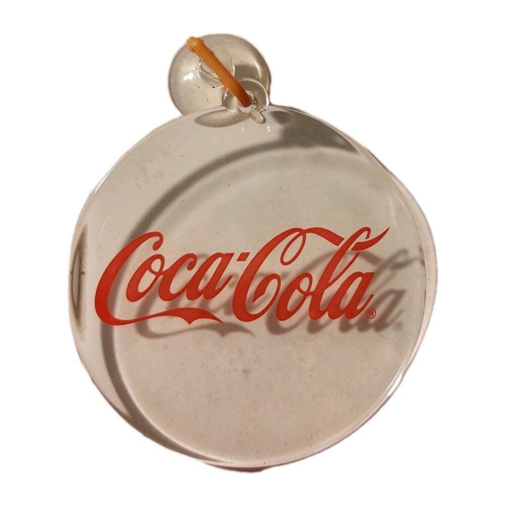 Coca Cola Glass Ornament